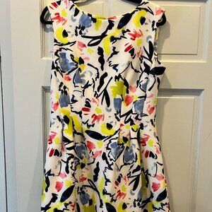 Taylor Dress Size 10 Scuba Fit & Flare
